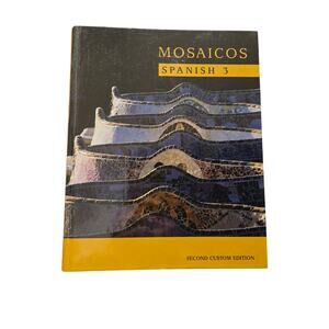 Mosaicos Spanish 3 second custom edition 0536089078 pearson